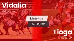 Matchup: Vidalia vs. Tioga  2017