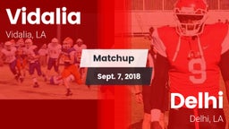 Matchup: Vidalia vs. Delhi  2018