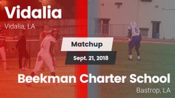 Matchup: Vidalia vs. Beekman Charter School 2018