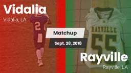 Matchup: Vidalia vs. Rayville  2018
