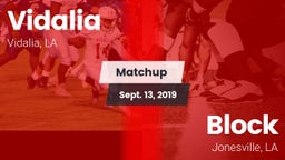 Matchup: Vidalia vs. Block  2019