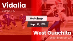 Matchup: Vidalia vs. West Ouachita  2019