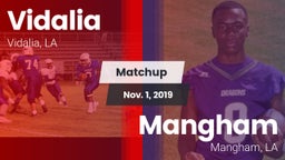 Matchup: Vidalia vs. Mangham  2019
