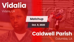 Matchup: Vidalia vs. Caldwell Parish  2020