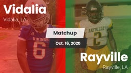 Matchup: Vidalia vs. Rayville  2020