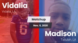 Matchup: Vidalia vs. Madison  2020