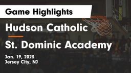 Hudson Catholic  vs St. Dominic Academy  Game Highlights - Jan. 19, 2023