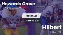 Matchup: Howards Grove vs. Hilbert  2017