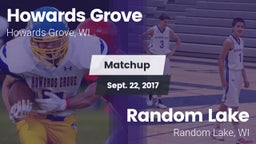Matchup: Howards Grove vs. Random Lake  2017