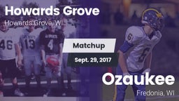 Matchup: Howards Grove vs. Ozaukee  2017