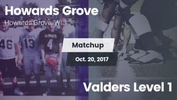 Matchup: Howards Grove vs. Valders Level 1 2017