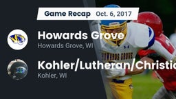 Recap: Howards Grove  vs. Kohler/Lutheran/Christian  2017