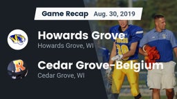 Recap: Howards Grove  vs. Cedar Grove-Belgium  2019