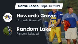 Recap: Howards Grove  vs. Random Lake  2019
