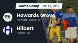 Recap: Howards Grove  vs. Hilbert  2019