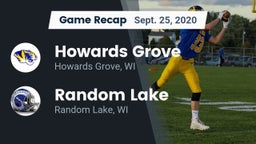 Recap: Howards Grove  vs. Random Lake  2020