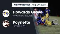 Recap: Howards Grove  vs. Poynette  2021