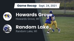 Recap: Howards Grove  vs. Random Lake  2021