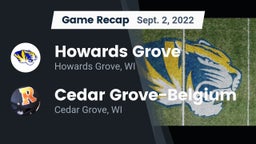 Recap: Howards Grove  vs. Cedar Grove-Belgium  2022