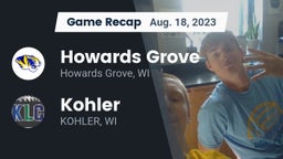 Recap: Howards Grove  vs. Kohler  2023