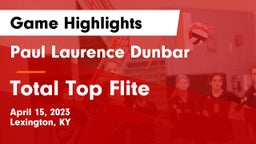 Paul Laurence Dunbar  vs Total Top Flite Game Highlights - April 15, 2023