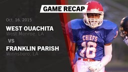 Recap: West Ouachita  vs. Franklin Parish  2015