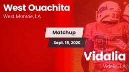 Matchup: West Ouachita vs. Vidalia  2020