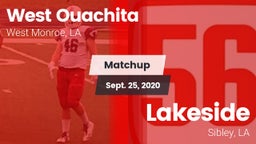 Matchup: West Ouachita vs. Lakeside  2020
