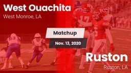 Matchup: West Ouachita vs. Ruston  2020
