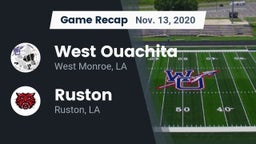 Recap: West Ouachita  vs. Ruston  2020