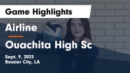 Airline  vs Ouachita High Sc Game Highlights - Sept. 9, 2023