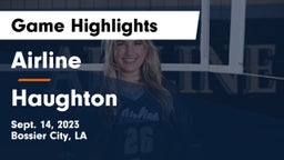 Airline  vs Haughton Game Highlights - Sept. 14, 2023