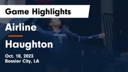 Airline  vs Haughton Game Highlights - Oct. 10, 2023