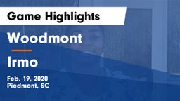 Woodmont  vs Irmo  Game Highlights - Feb. 19, 2020