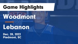 Woodmont  vs Lebanon  Game Highlights - Dec. 28, 2022