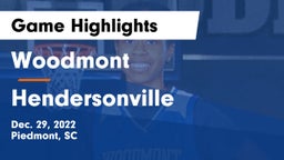 Woodmont  vs Hendersonville  Game Highlights - Dec. 29, 2022