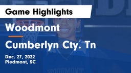 Woodmont  vs Cumberlyn Cty. Tn Game Highlights - Dec. 27, 2022