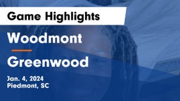 Woodmont  vs Greenwood  Game Highlights - Jan. 4, 2024