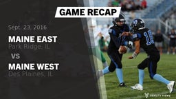 Recap: Maine East  vs. Maine West  2016