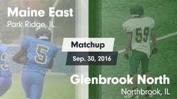 Matchup: Maine East vs. Glenbrook North  2016