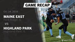 Recap: Maine East  vs. Highland Park  2016