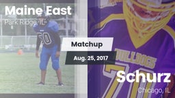 Matchup: Maine East vs. Schurz  2017