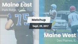 Matchup: Maine East vs. Maine West  2017