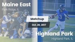 Matchup: Maine East vs. Highland Park  2017