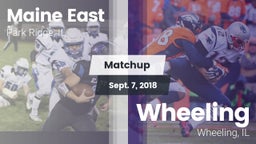 Matchup: Maine East vs. Wheeling  2018