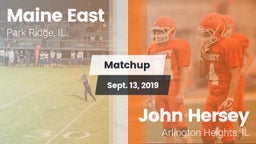 Matchup: Maine East vs. John Hersey  2019