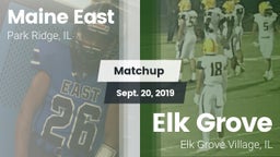 Matchup: Maine East vs. Elk Grove  2019