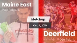 Matchup: Maine East vs. Deerfield  2019