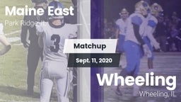 Matchup: Maine East vs. Wheeling  2020