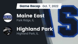 Recap: Maine East  vs. Highland Park  2022